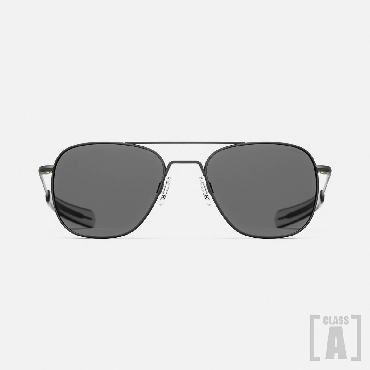 Randolph - Class A Aviator Sunglasses - Midnight Force & American Gray - 58mm Wrap - Around Ski Goggles Randolph - Class A Aviator Sunglasses - Midnight Force & American Gray - 58mm Wrap - Around Ski Goggles