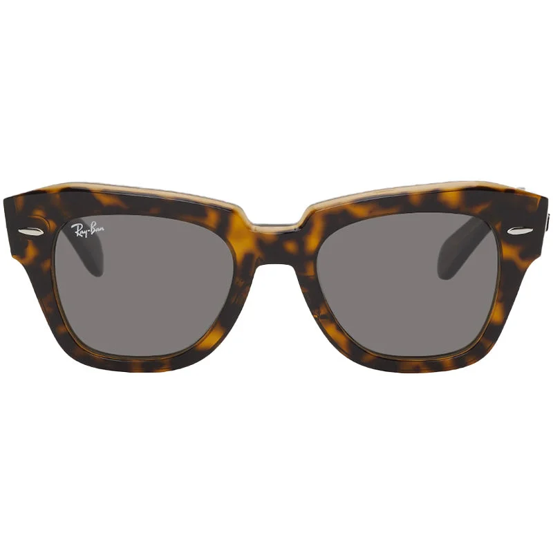 RB2186 State Street Sunglasses Wire - Frame Intellectual Look