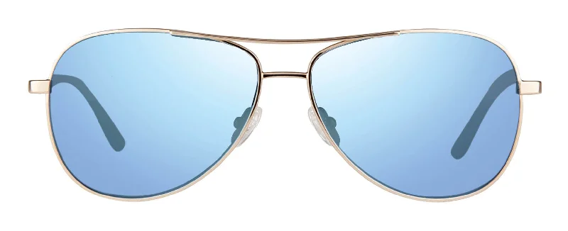 Revo RE 1014 04 BL RELAY S Aviator Sunglasses Round - Rimmed Bohemian Look