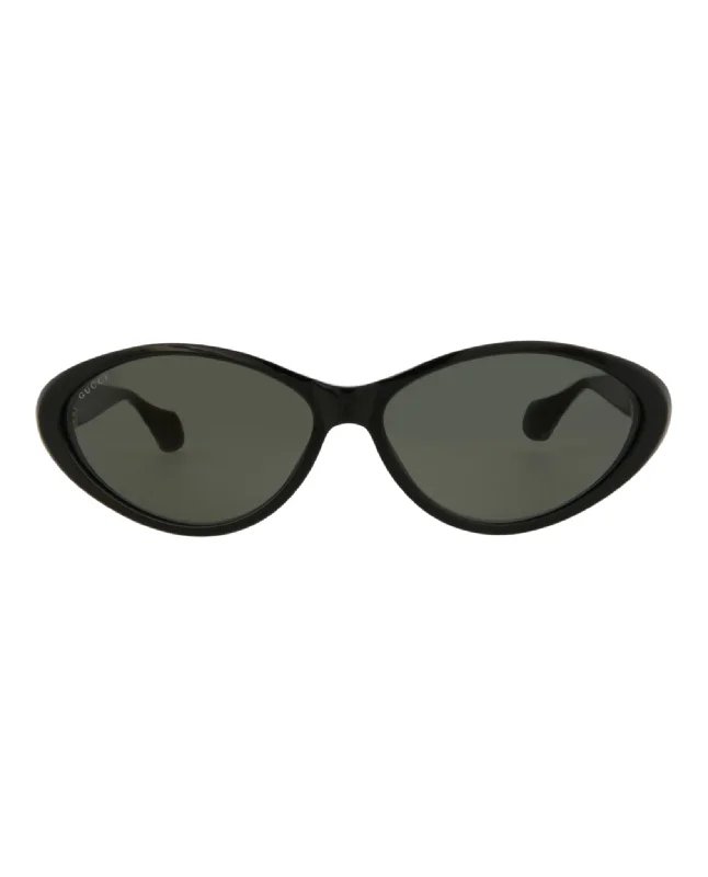 Round-Frame Recycled Acetate Sunglasses Gradient - Lens 