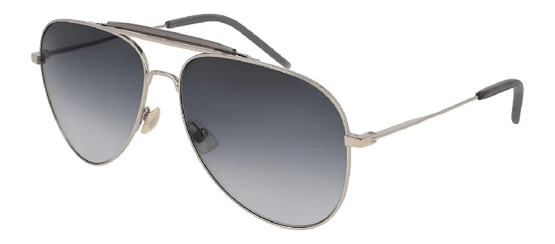 Saint Laurent SL85 010 Aviator Sunglasses Hipster Style