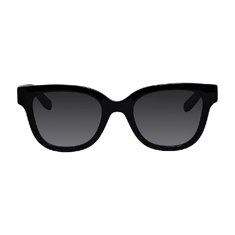 Salvatore Ferragamo  SF 1066S 001 52mm Womens Square Sunglasses Rhinestone - Embellished Glam Design