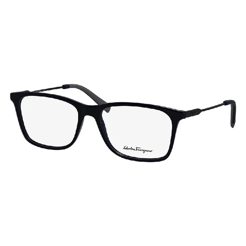 Salvatore Ferragamo SF 2876 439 55mm Mens Square Eyeglasses 55mm Wayfarer Streetwear Style Salvatore Ferragamo SF 2876 439 55mm Mens Square Eyeglasses 55mm Wayfarer Streetwear Style