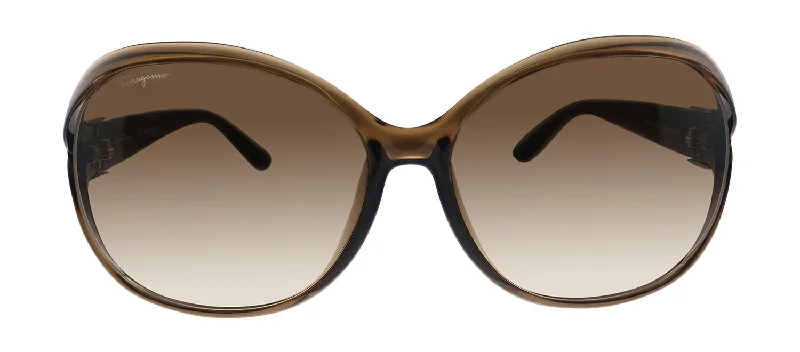 Salvatore Ferragamo SF 770SA 213 Butterfly Sunglasses Steampunk - Inspired Goggles