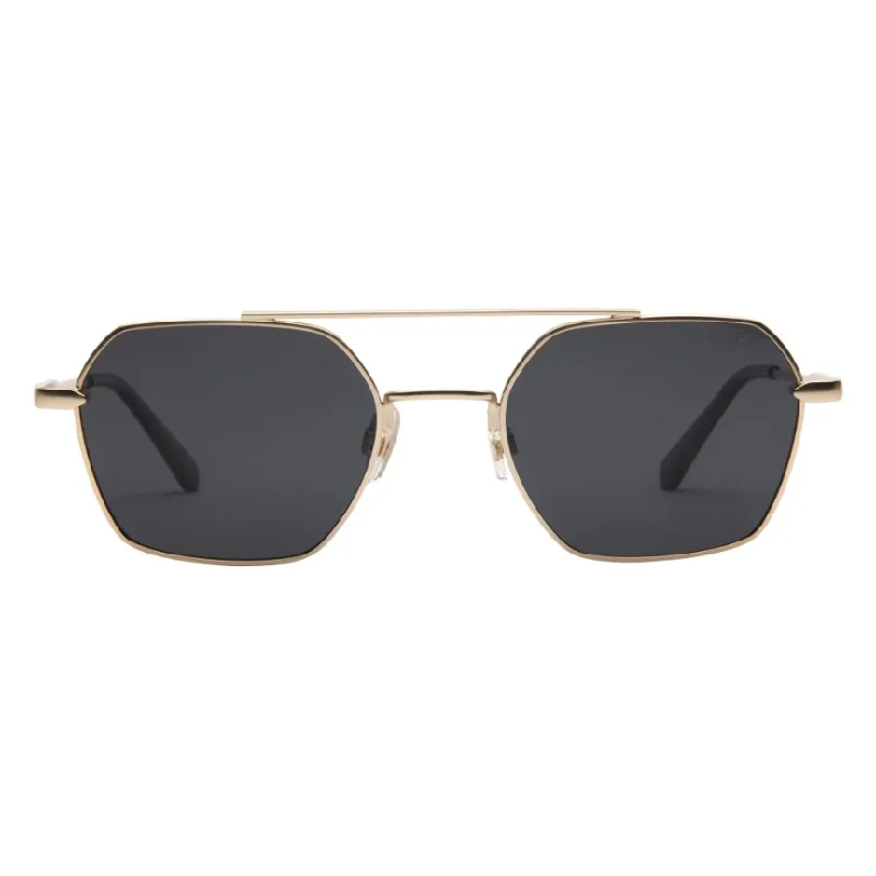 Sara, Gold/Onyx | I-SEA Matte - Finish Plastic Frame Look