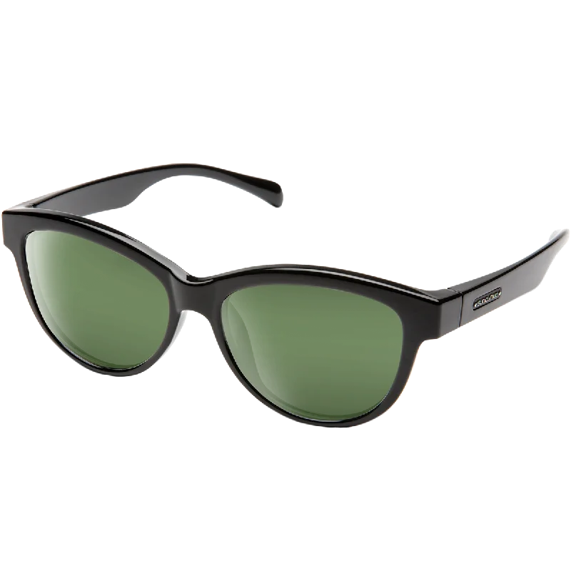 Bayshore - Black/Polarized Gray-Green Clip - On Sunglasses Convenience