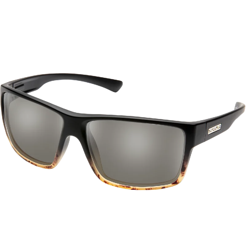 Hawthorne - Matte Tortoise Fade/Grey Polarized Unisex Angular Frame Style