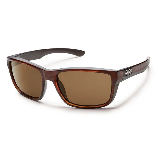 Mayor - Burnished Brown/Brown Polarized Gradient - Lens 