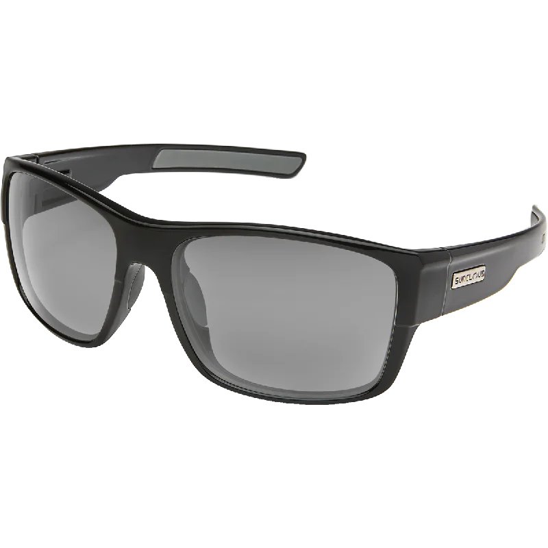 Range - Black/Polarized Gray Rectangle - Rimmed 