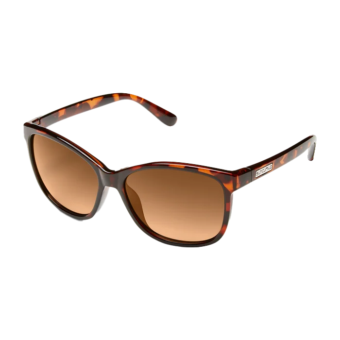 Sashay - Tortoise/Brown Translucent Frame Modern Aesthetic