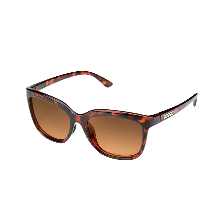 Sunnyside - Tortoise/Brown Gradient Wood - Grain Accent Natural Look