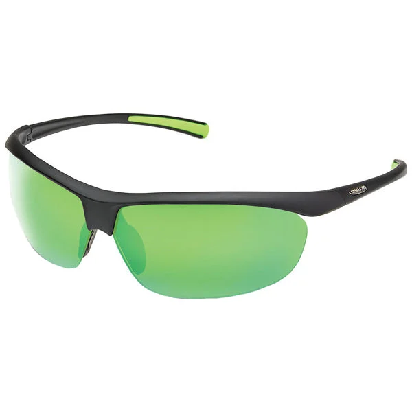 Zephyr - Matte Black/Polar Green Mirror Multi - Functional Outdoor Glasses