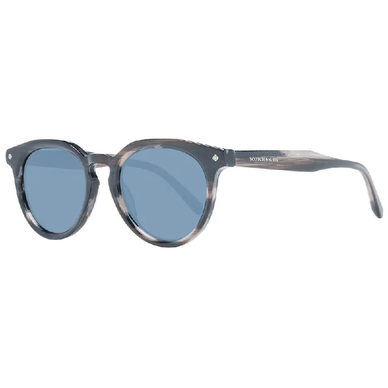 Scotch & Soda  Men Men's Sunglasses Oval - Rimmed Sophisticated Look
