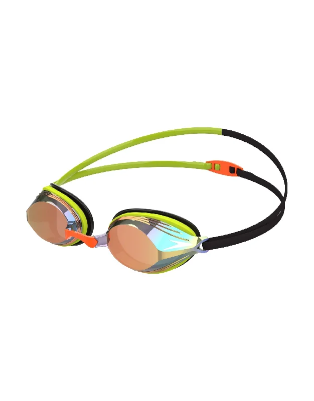 Vengeance Mirror Swim Goggle Translucent Frame Modern Aesthetic