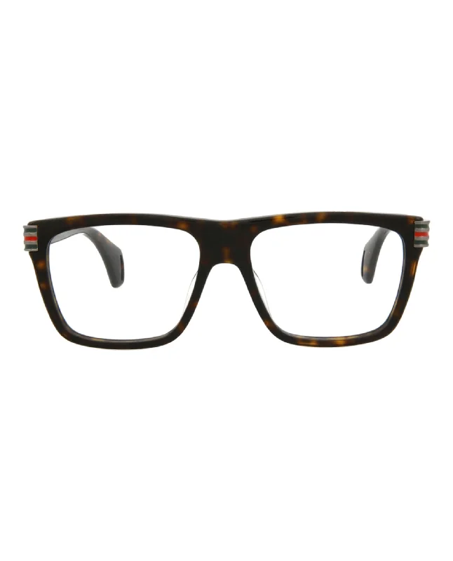 Square-Frame Acetate Optical Frames Wire - Frame Intellectual Look