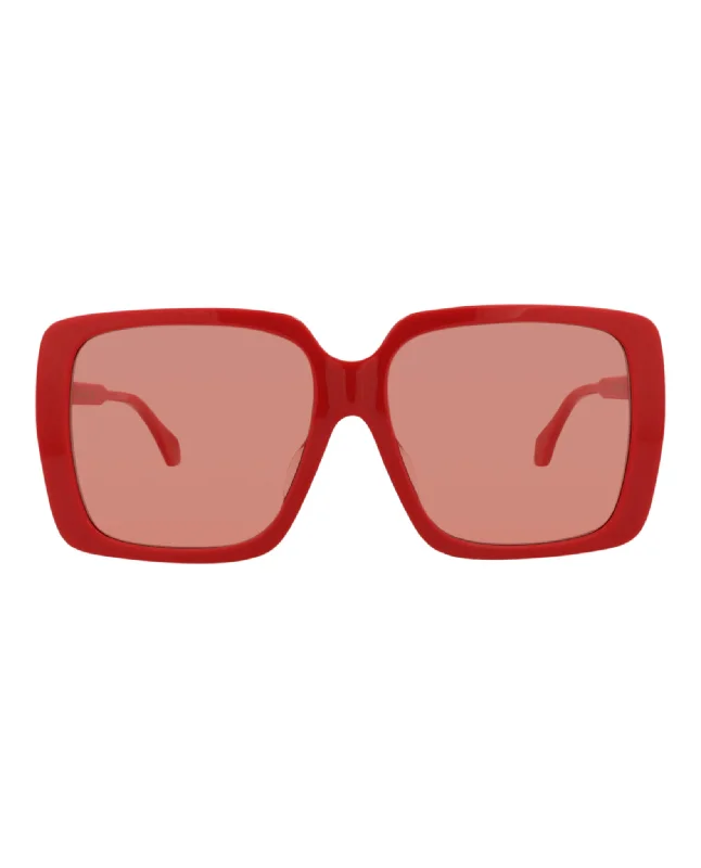Square-Frame Acetate Sunglasses Small - Frame Dainty Design