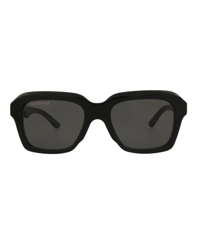 Square-Frame Acetate Sunglasses Thin - Rimmed Elegant Style