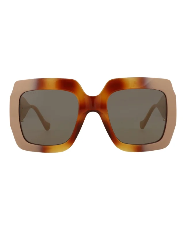 Square-Frame Injection Sunglasses Foldable Travel - Friendly Glasses