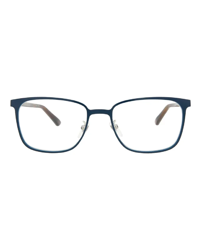 Square-Frame Metal Optical Frames Colored - Lens Sports Style