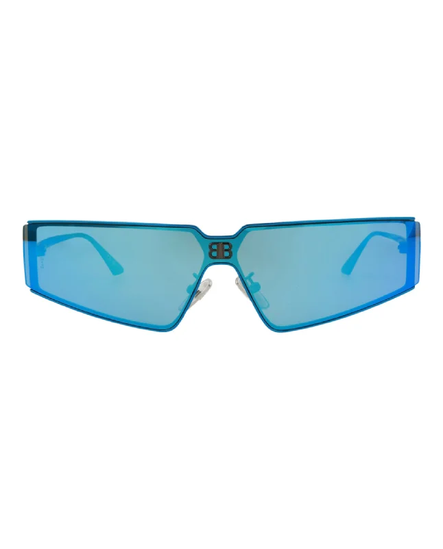 Square-Frame Metal Sunglasses Polarized - Lens Fishing Style