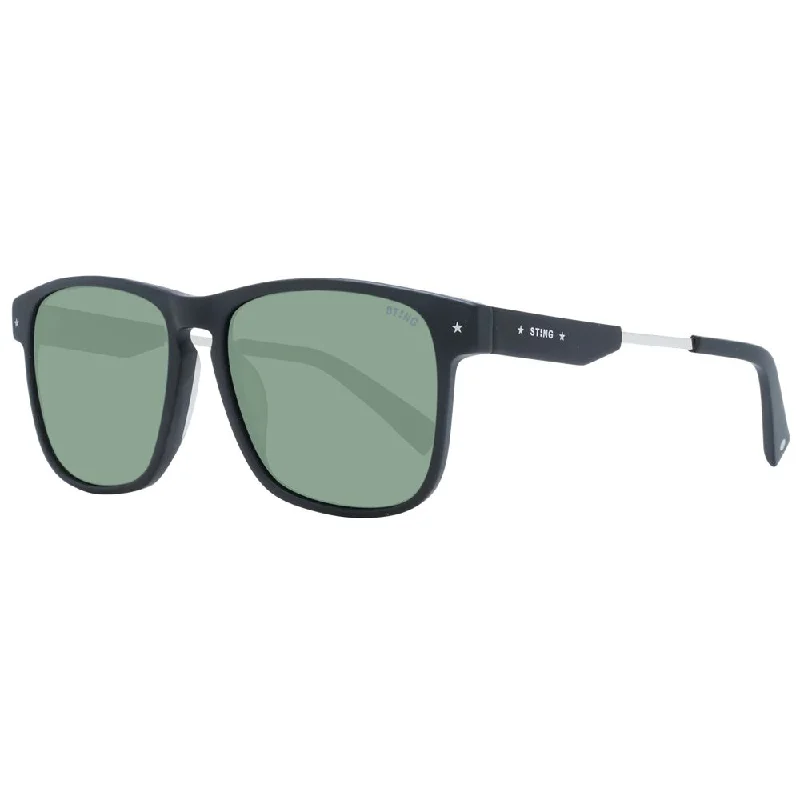 Sting  Men Men's Sunglasses Two - Tone Frame Contrast