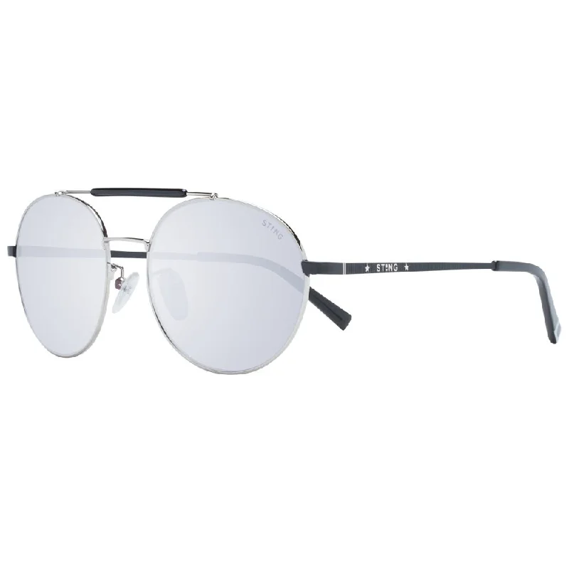 Sting  Men Men's Sunglasses Chunky Black - Frame Goth Look
