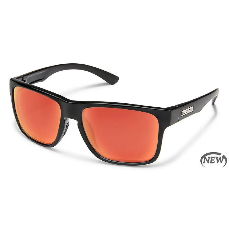 Black/Polarized Red Mirror
