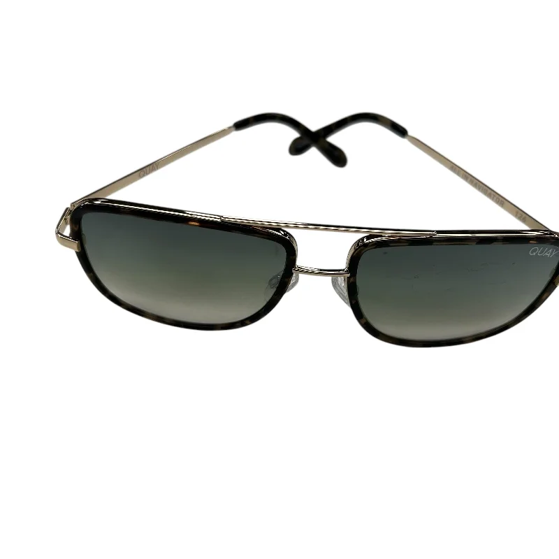 Sunglasses By Cmc In Brown Glitter - Embellished Party Glasses