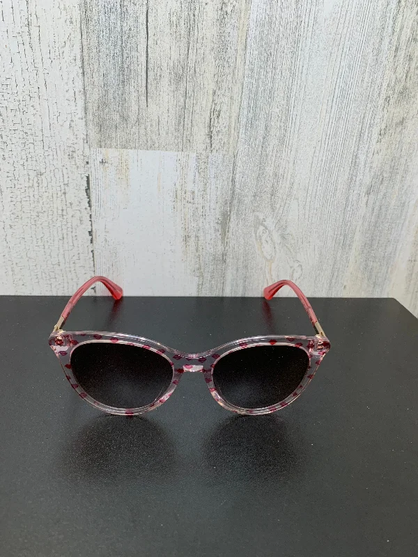 Sunglasses By Kate Spade Leather - Trimmed Luxe Style