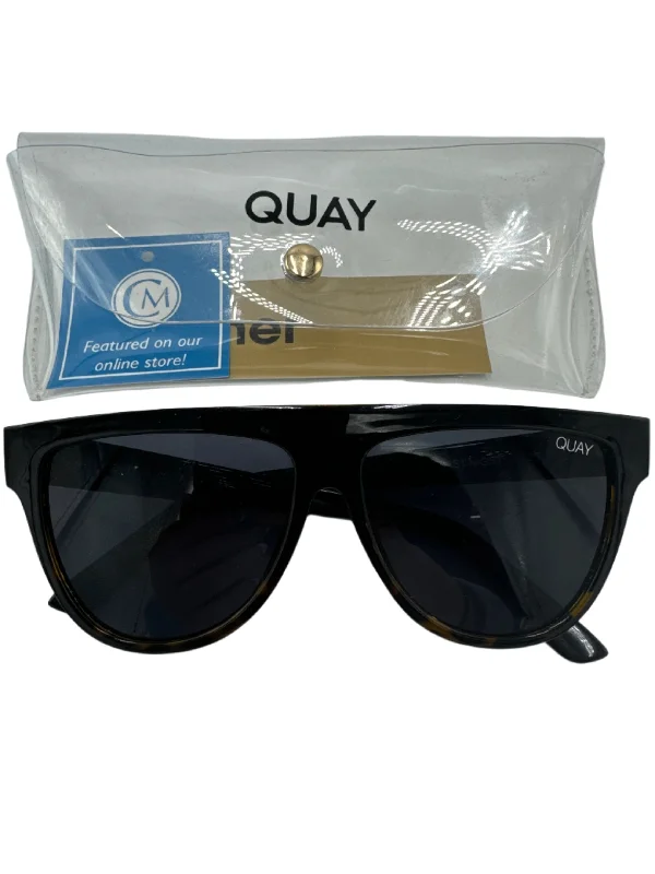 Sunglasses Designer By Quay Oval - Shaped Academic Look
