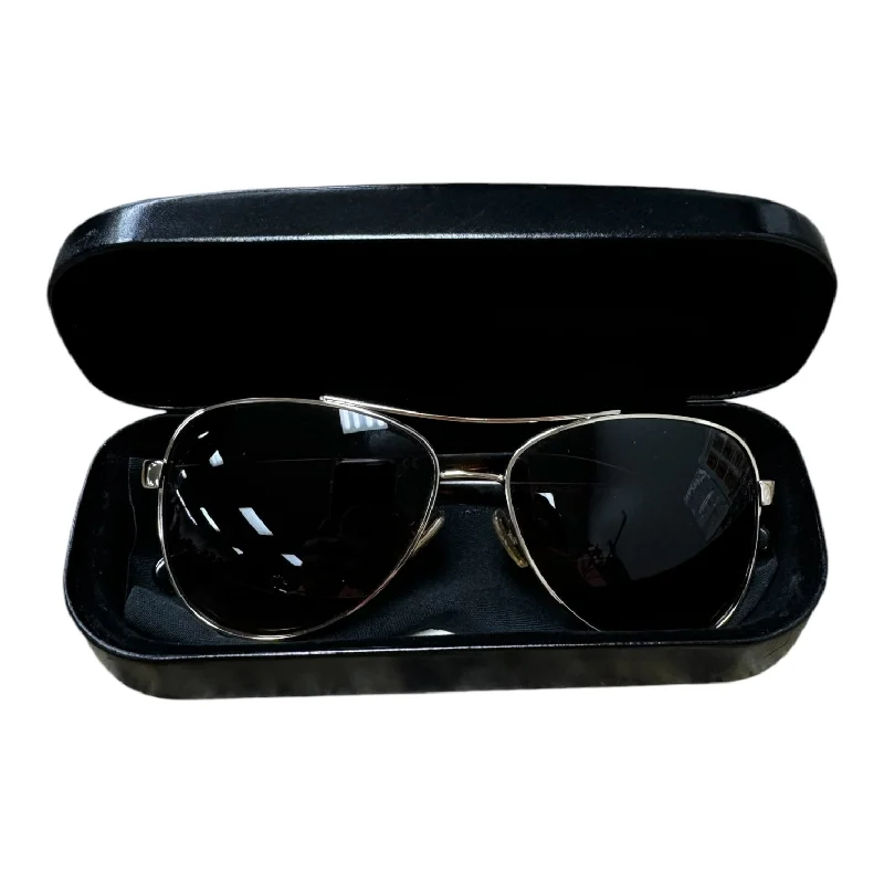 Sunglasses Designer By Coach Vintage Horn - Rimmed Style