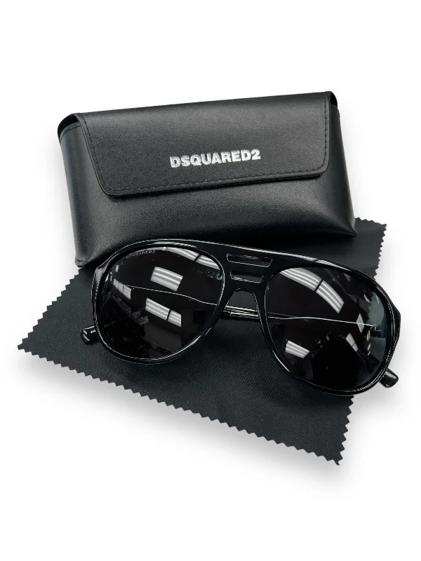 Sunglasses Designer By DSQUARED2 Thin - Rimmed Elegant Style