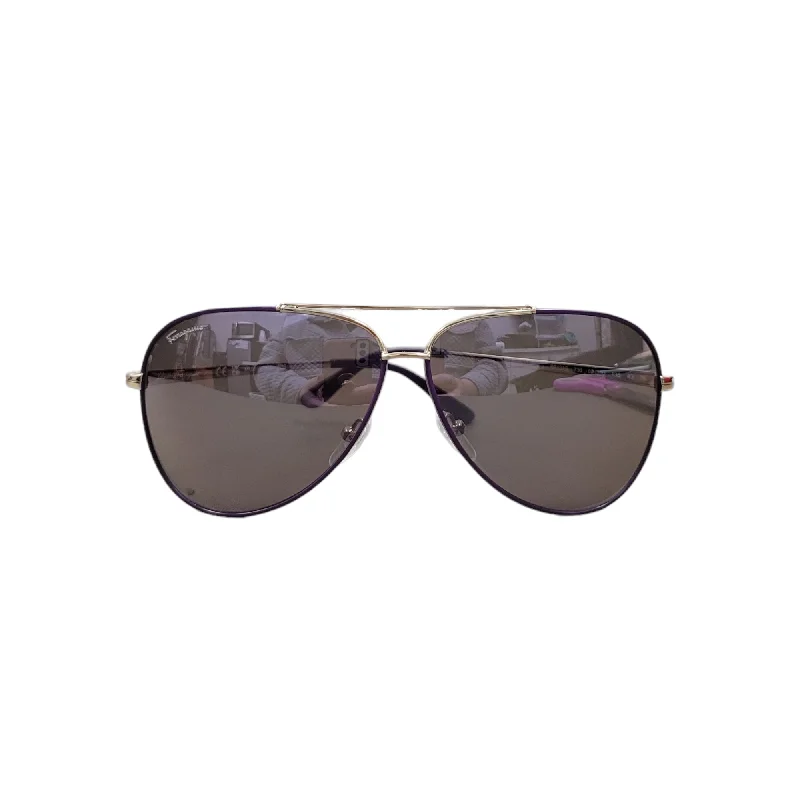 Sunglasses Designer By Ferragamo Wrap - Around Ski Goggles