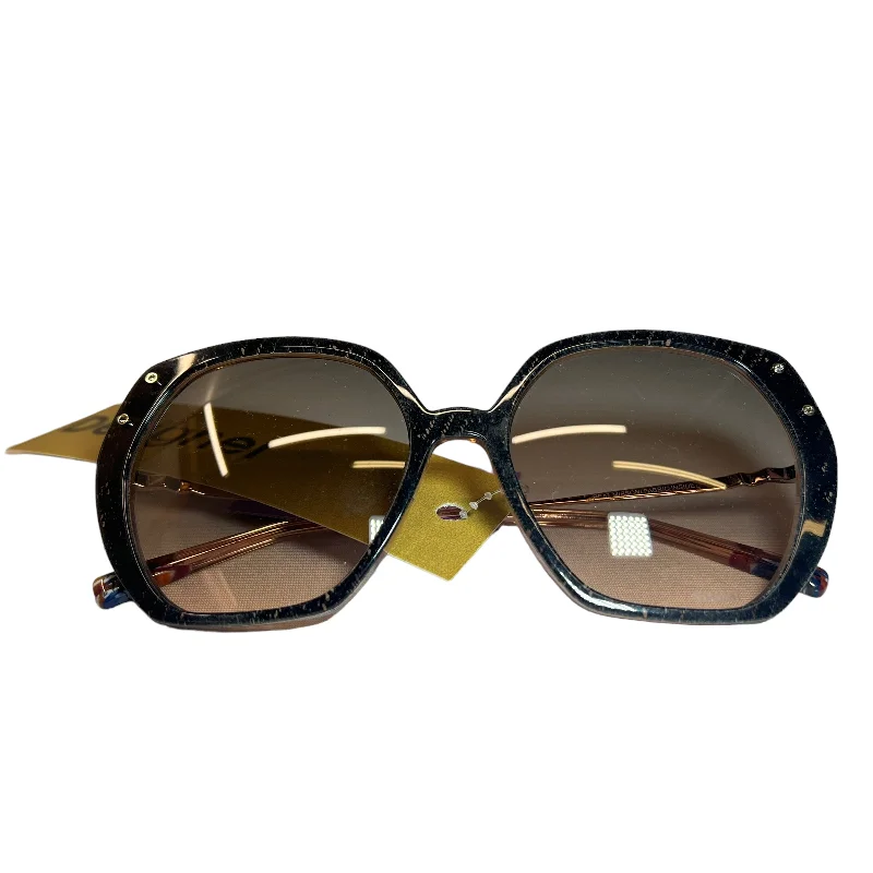 Sunglasses Designer By Missoni Round - Rimmed Bohemian Look