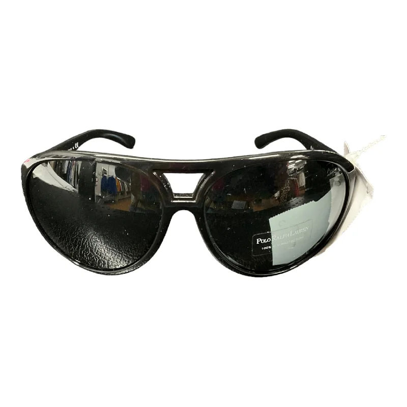 Sunglasses Designer By Polo Ralph Lauren Matte - Finish Plastic Frame Look