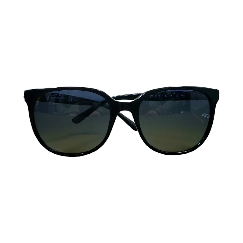 Sunglasses Designer By Tory Burch Wood - Grain Accent Natural Look