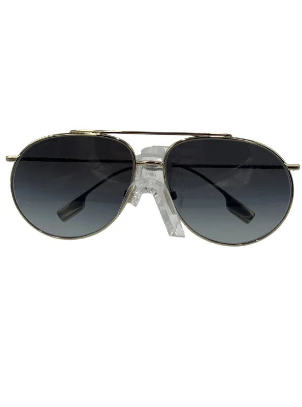 Like New! Burberry Designer Sunglasses Luxury Rhinestone - Embellished Glam Design