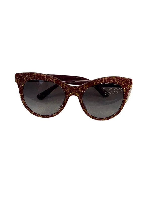 Sunglasses Luxury Designer By Dolce And Gabbana Flip - Up Dual - Purpose Design