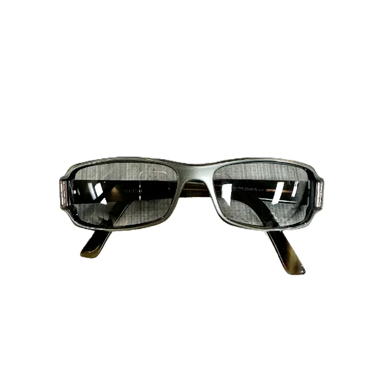 Sunglasses Luxury Designer By Gucci Tortoiseshell Pattern Aesthetic