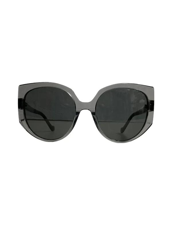 Sunglasses Luxury Designer By Loewe Leather - Trimmed Luxe Style