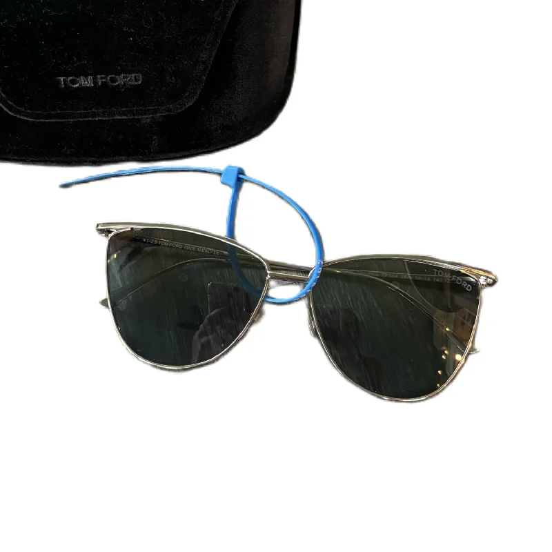 Sunglasses Luxury Designer By Tom Ford Two - Tone Frame Contrast