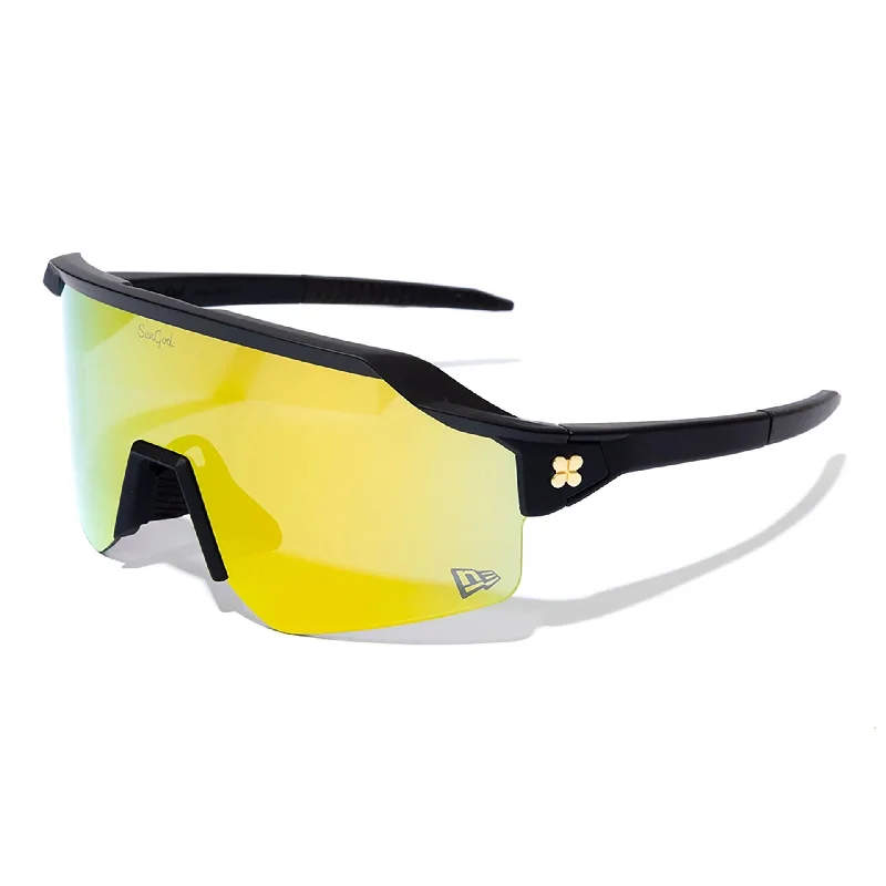 SunGod x New Era Vulcans™ Black Sunglasses Retro - Inspired 