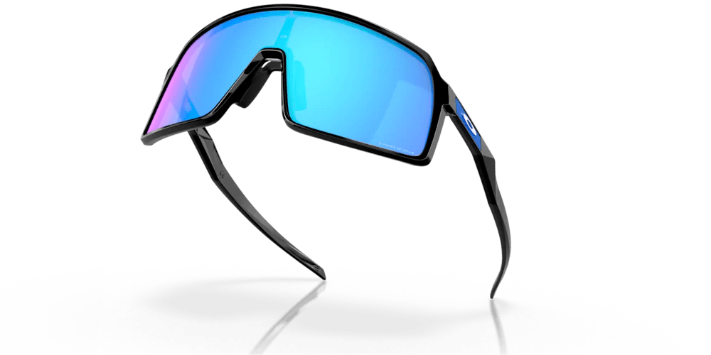 Sutro Black W Prizm Sapphire Art - Deco - Inspired Eyewear