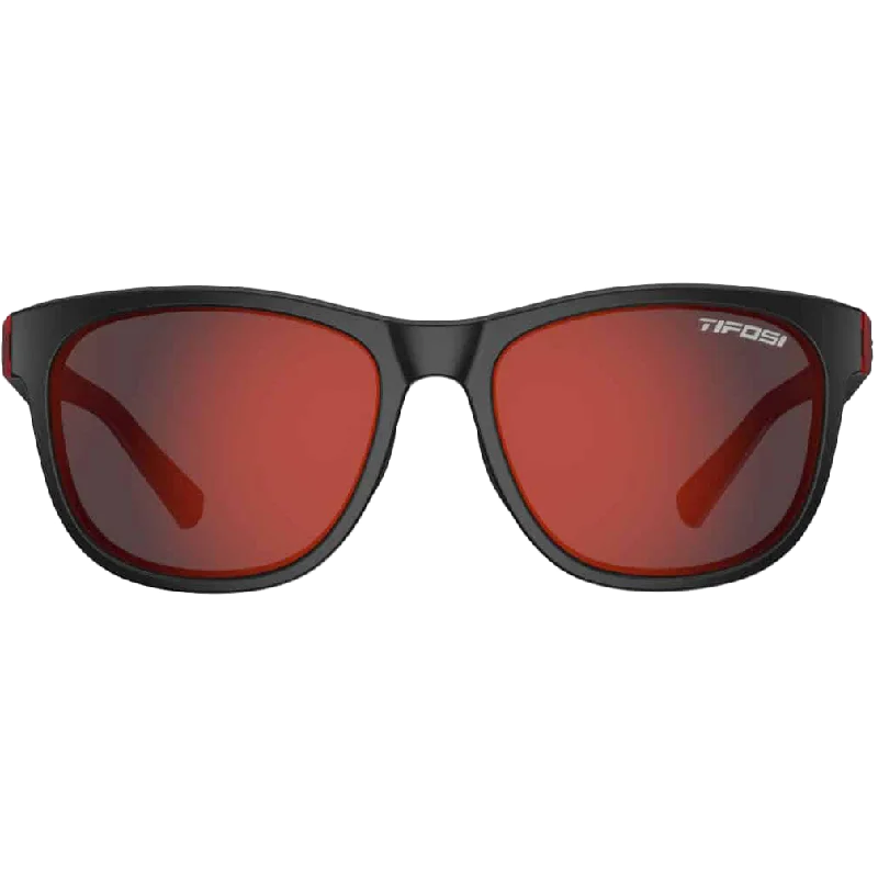 Swank - Crimson/Onyx/Smoke Red Steampunk - Inspired Goggles