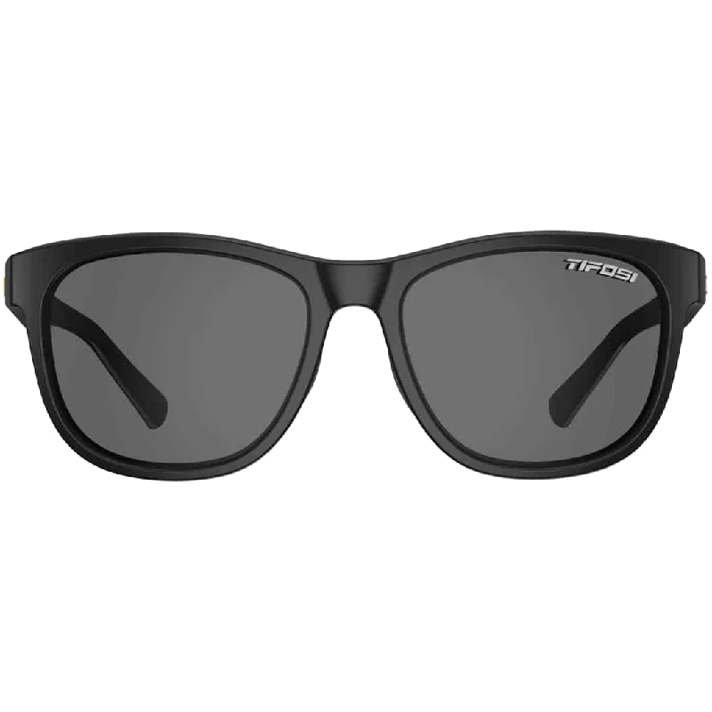Swank - Satin Black/Smoke Polarized Gradient - Lens 