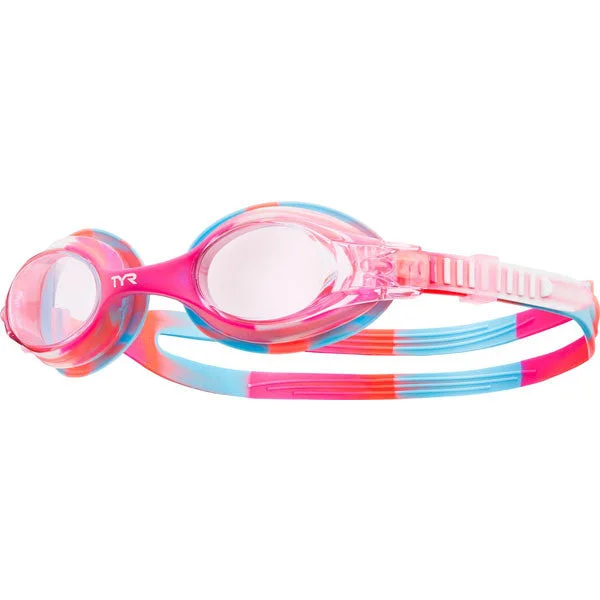 Girls' Swimples Tie Dye Goggle Thin - Rimmed Elegant Style