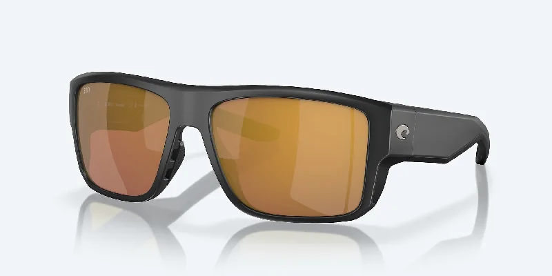 TAXMAN MATTE BLACK W/ GOLD MIRROR 580G Oval - Shaped Academic Look