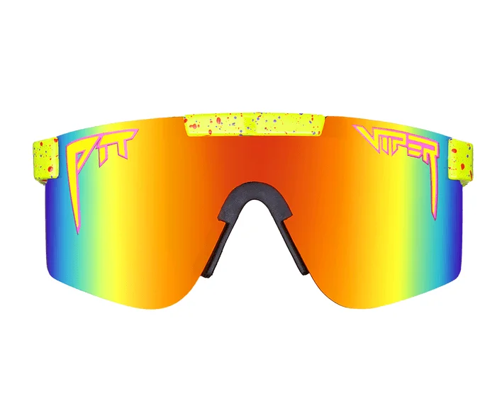 The Original Wide - The 1993 Polarized Sunglasses Mirrored - Lens Driving Look