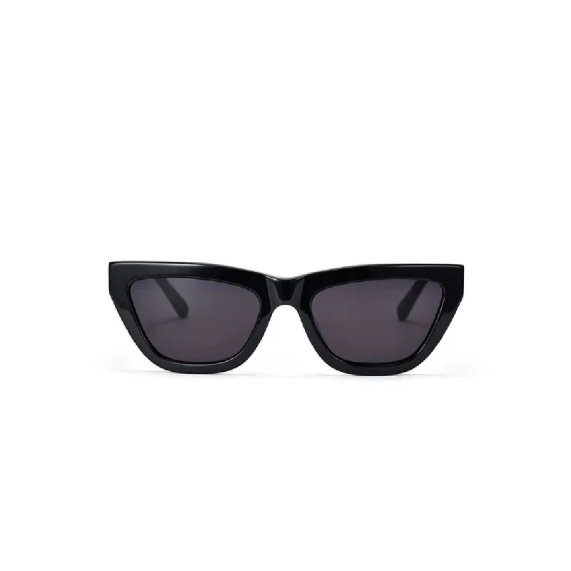 The Cateye Sunglasses (Black) Chunky Black - Frame Goth Look