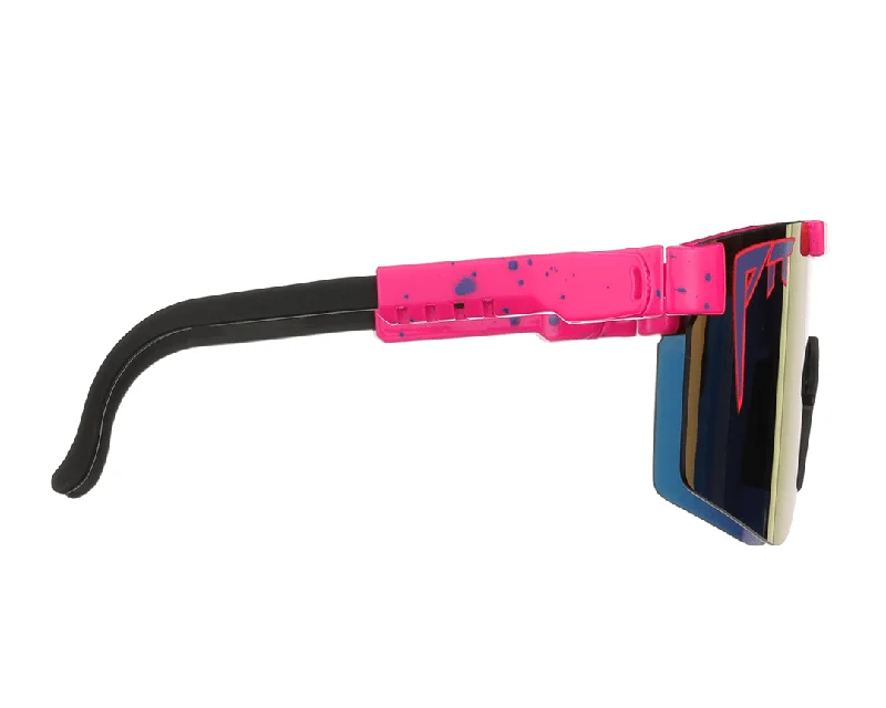 The Radical Polarized Sunglasses Unisex Angular Frame Style